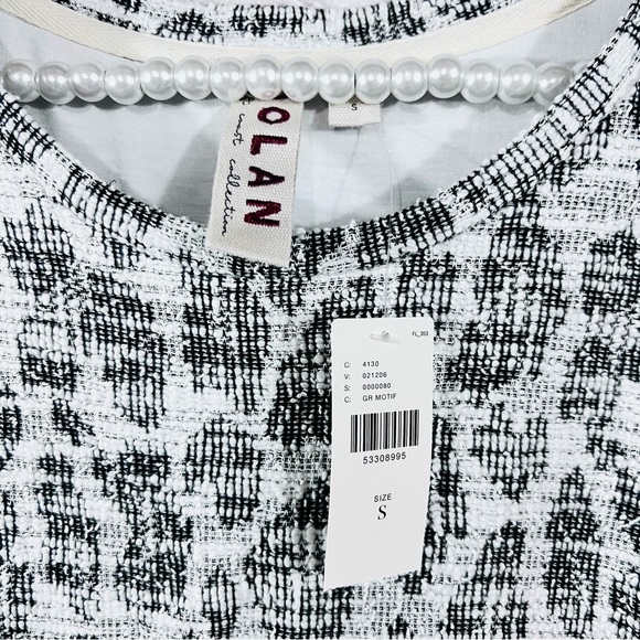 Anthropologie Dolan Left Coast Taleen Textured Leopard Print Midi Dress Size S - Picture 10 of 16